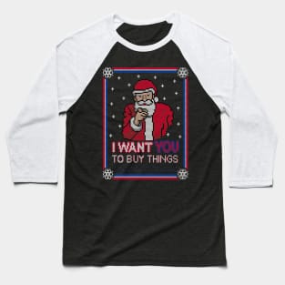 Uncle Santa! Baseball T-Shirt